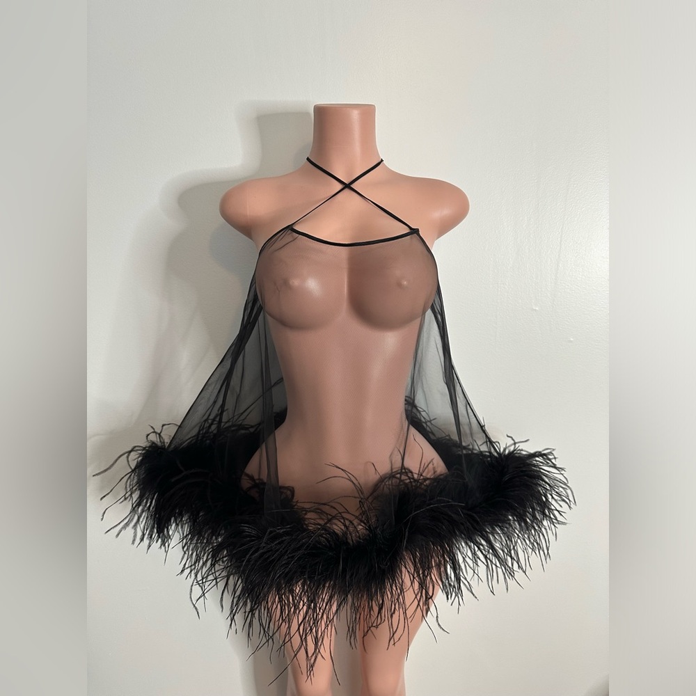 Kiki De Montparnasse (Dita Babydoll Dress in Black)